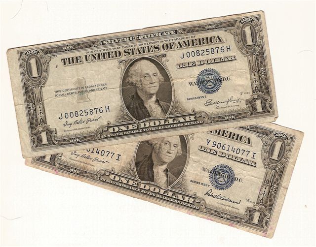 Pulled-My-First-Silver-Certificates-From-Circulation-Today!